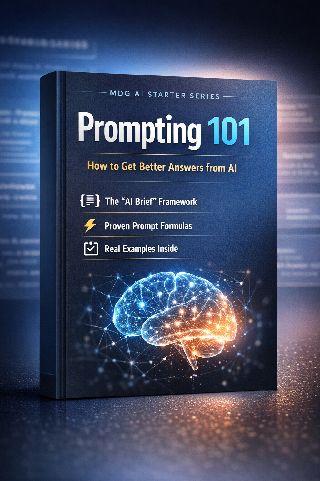 MDG AI Series - Prompting 101